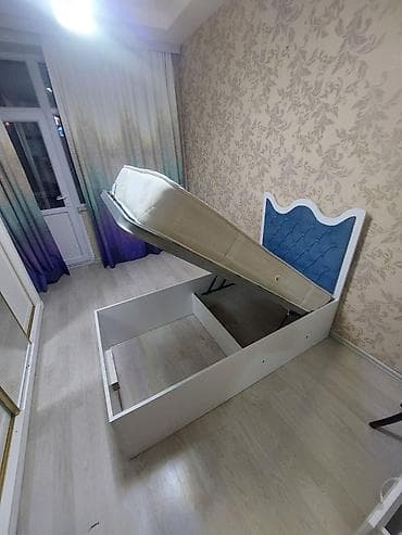 divan sumqayit: Oğlan və qız üçün, İşlənmiş, Çarpayı, Bazalı, Matras ilə, Siyirməsiz — 2