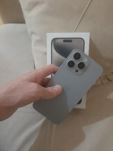 iphone 15 barter: IPhone 15 Pro, 512 GB, Natural Titanium, Face ID — 2