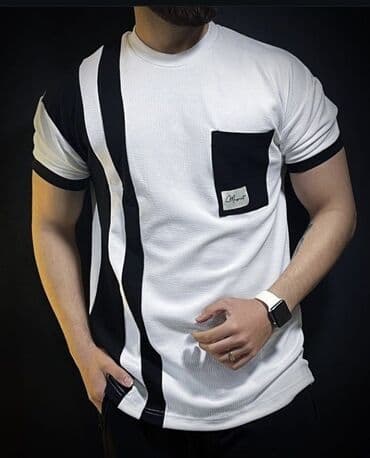 Рубашки: Мужская футболка, цвет - Черный — 2