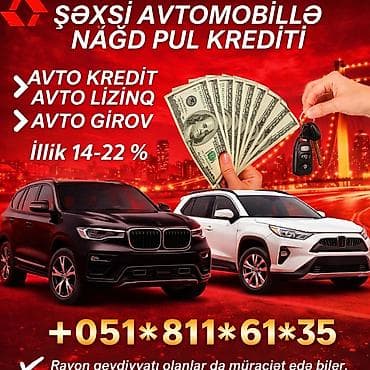 Salam hörmətli müştərilər. Avtomobilinizi ən yüksək qiymətləndirmə ilə