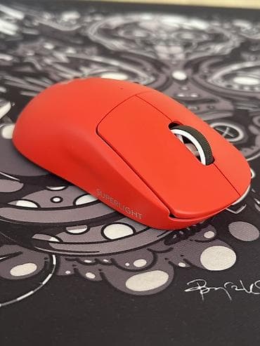 irşad notebook: Logitech G Pro X Superlight simsiz oyun siçanı – qırmızı rəng — 2