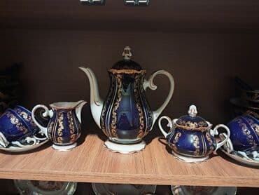 kahla made in gdr: Qəhvə dəsti, Farfor — 2