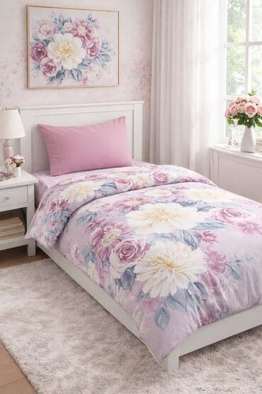 Yeni Böyüklər üçün Bir nəfərlik 4 fəsil Pambıq Pastel dəsti, Ünvandan götürmə