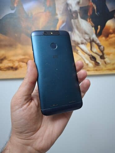 90 fps veren telefon: ZTE Blade V8 Lite, 16 GB, rəng - Göy, Barmaq izi — 8