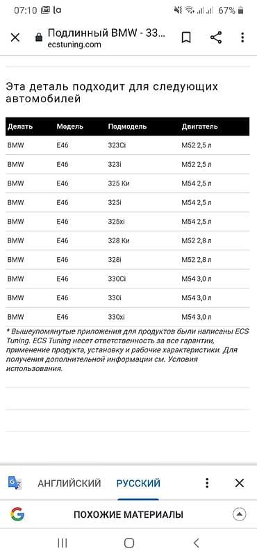 bmw e 36: Bmw e46 ucun oriqinal 
Stabilizator stoykasi — 2