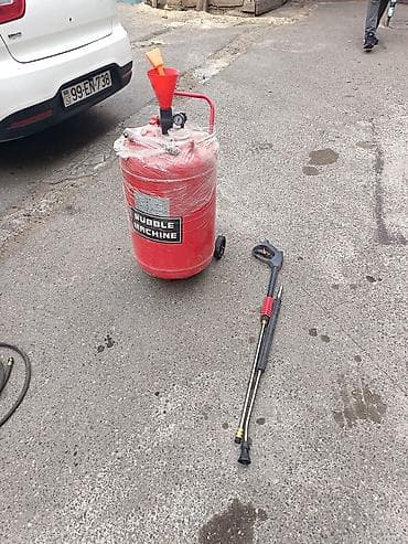 Баки: Köpük Generatoru (Bubble Machine) – mobil avtomobil yuma və köpükləmə — 2