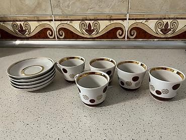 Qəhvə dəsti, rəng - Ağ lalafo.az -da Qəhvə dəsti, rəng - Ağ