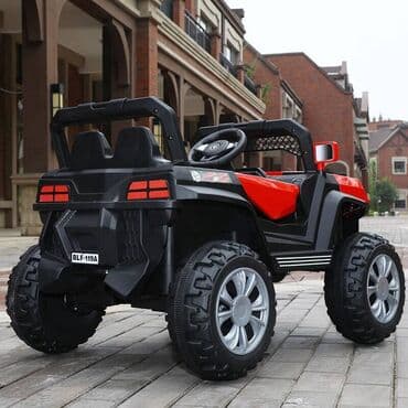 yagis ucun plas: 7 yaşa qədər uşaqlar üçün yeni model JEEP Həm özü həm də pult ilə — 5