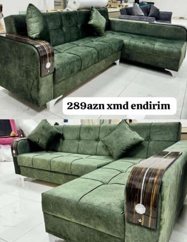 oğlanlara hədiyyə: Künc divan, Parça, Bazalı, Açılan — 3