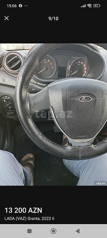 statır: VAZ (LADA) Granta: 1.6 l | 2022 il 22222 km Sedan — 7