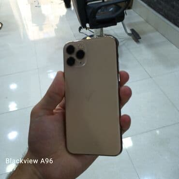 iphone 11 arxalıq: IPhone 11 Pro, 64 GB, Qızılı, Face ID — 3