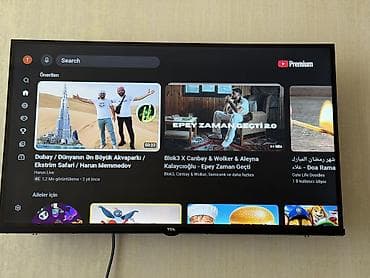 TCL LED Smart televizor 82 sm - Ekran: nazik haşiyəli düz ekran -