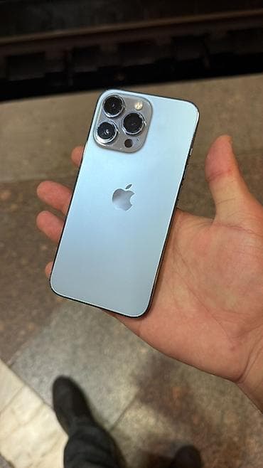 iphone 13 pro max qiymetleri: IPhone 13 Pro, 256 GB, Sierra Blue, Face ID — 1