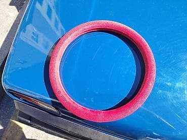 Avtomobil üçün qırmızı-qara aksesuar dəsti ISLENMISDIR MASIN USTUNDEN