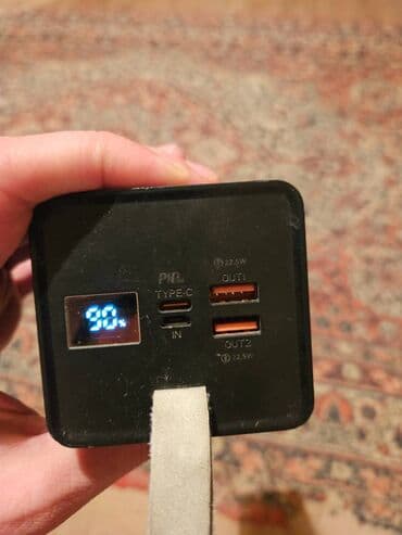 внешний аккумулятор для телефона флай: Повербанк Hoco, 50000 мАч, Б/у — 3