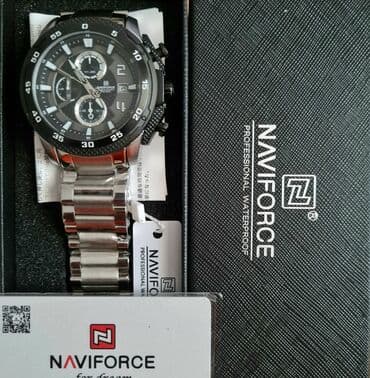 idman saatı: Yeni, Qol saatı, NaviForce, rəng - Qara — 4