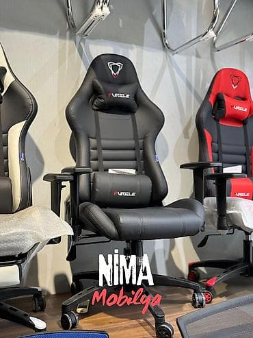 Sifarişlə mebel: Yeni, Təkərli, Qolları tənzimlənir, Dəri — 8