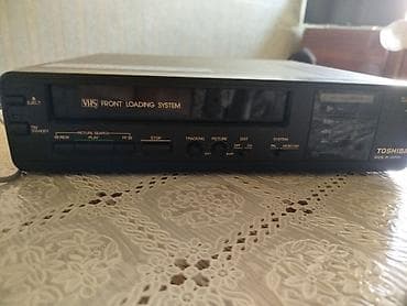 kaset calar: Toshiba VHS video maqnitofon - Ön tərəfdən yüklənən VHS kaset sistemi — 2