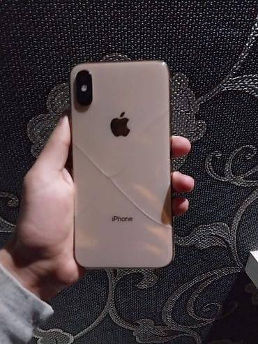 iphone x pro: IPhone Xs, 64 GB, Qızılı, Face ID — 3