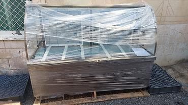 Dərin dondurucular: Soyuduculu vitrin – qida məhsullarının nümayişi üçün - Şüşə vitrinli — 1