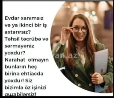 iş elanları azerbaycan: Маркетолог требуется, Удаленная работа, Любой возраст, Без опыта — 1