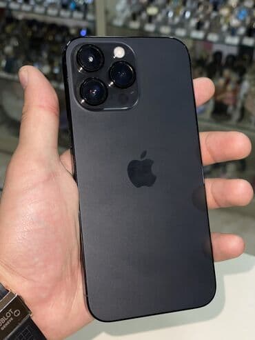 IPhone 14 Pro Max, 256 GB, Black Titanium, Face ID
