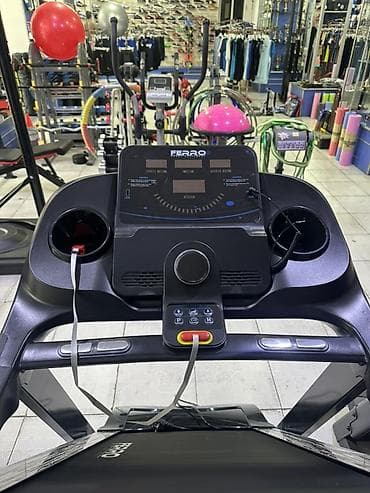 velosiped trenajor: FERRO FL-6065 qaçış trenajoru - Güclü elektrik motoru, sürət — 2