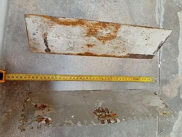 Ручные механические инструменты: Шпатель Плиточный, Металл — 4