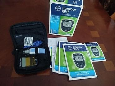 Qlükometrlər: Bayer Contour Plus qlükometr dəsti Məhsul təsviri: - Qan şəkərinin — 3