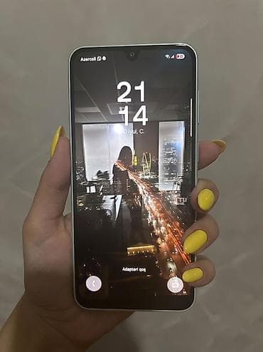 Samsung Galaxy A16 5G, 128 GB, rəng - Yaşıl, Barmaq izi