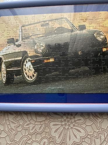Divarlı dekor üçün 5 ədəd yığılmış pazl tablo dəsti uşağ (oğlan) otağ — 9