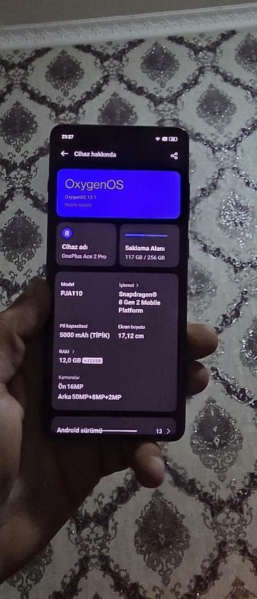 qizdirici cihazlar: OnePlus 11R, rəng - Boz — 8