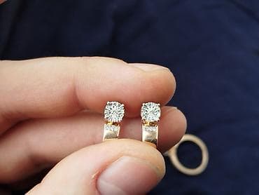 apple watch 7: Dəstə daxildir: Üzük, Sırğa, Sarı qızıl, 585 Əyar — 4