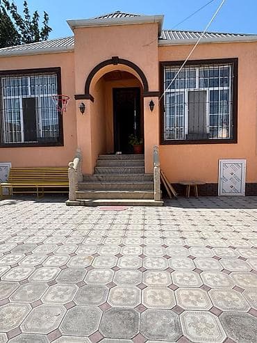 dublex ev: Həyət evi – geniş daş döşəməli həyət və zövqlü interyer - Tək — 4