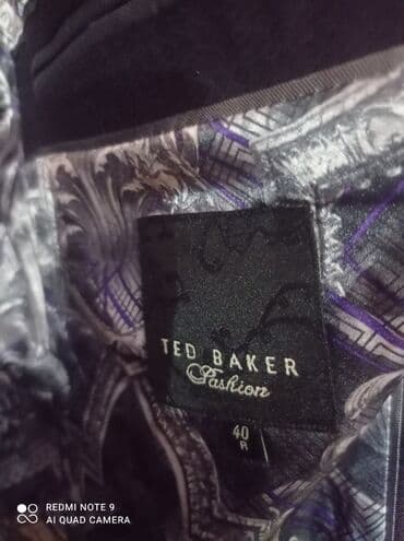 kişi ucun klassik qara kostyum: Pencək, Ted Baker London — 3