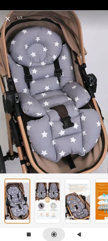 Kolyaska ucun ortopedik dosek satilir.Çox az istifade olunub