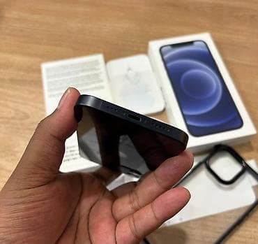 ipad air 7: IPhone 12, 128 GB, Qara, Zəmanət, Simsiz şarj, Face ID — 4