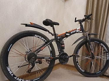 uran velosiped: Sport Time dağ velosipedi - Güclü, yüngül qatlanan (folding) çərçivə — 1