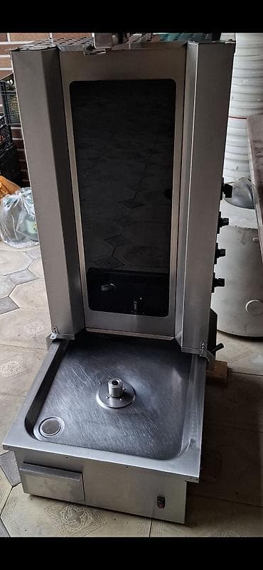 sendiviç panel: Şaurma/Kebab üçün vertikal qril (döner aparatı) - Material — 2