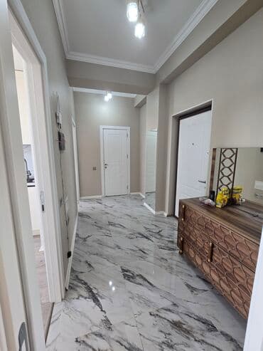 Təmirli, zövqlə dizayn edilmiş mənzil Məkan ailə rahatlığı üçün