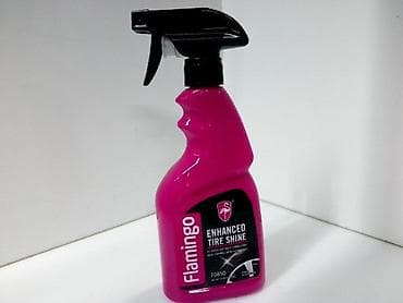 sulu: Flamingo Enhanced Tire Shine – avtomobil təkərləri üçün parlatma — 1