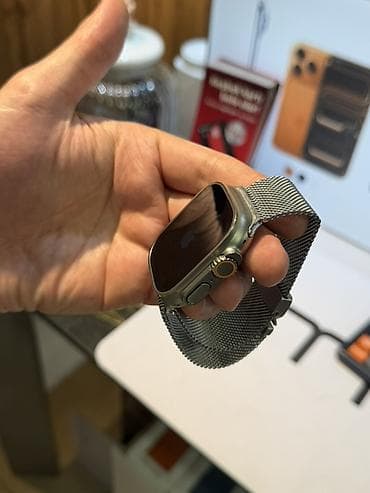 Smart saatlar: Smart saat, Apple, Sensor ekran, rəng - Gümüşü — 5