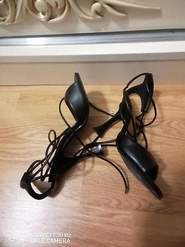 синие детские туфли: Qadin ayaqqabısı 36 razmer. Təzədi baha alinib qiymətindən ucuz — 4