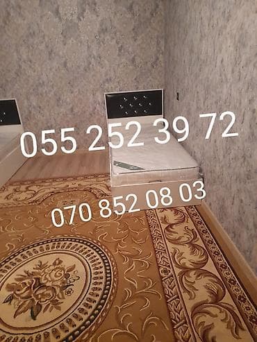 Yeni, Təknəfərlik çarpayı, Bazalı, Matras ilə, Siyirməsiz, Azərbaycan