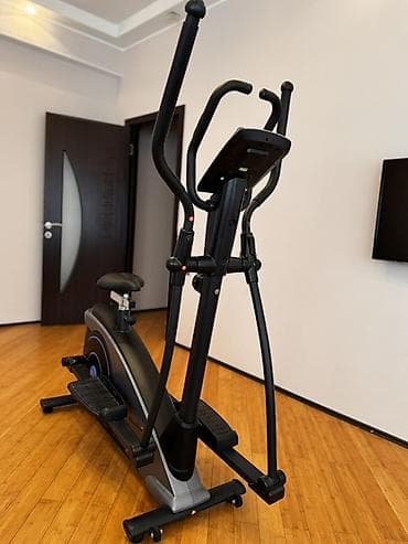 Trenajorlar: VolksGym ET-70S elliptik velosiped-trenajor - 2-si 1-də dizayn — 1