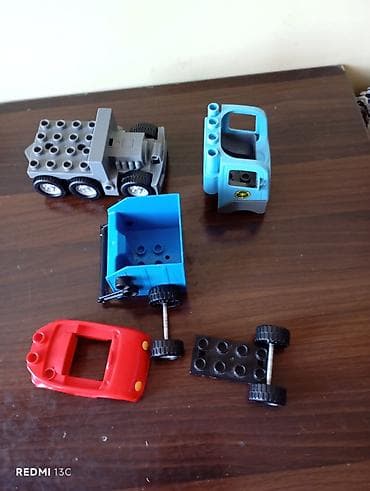 Konstruktorlar: LEGO DUPLO maşınlar dəsti - Brend: LEGO DUPLO - Tərkib: 2 nəqliyyat — 3