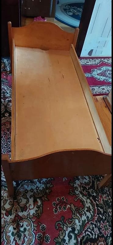 kompozit taxta: Yeni, Təknəfərlik çarpayı, Bazasız, Matras ilə, Siyirməsiz — 3