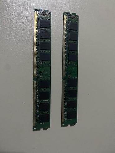 intel core i: Operativ yaddaş (RAM) Kingston, 4 GB, 1333 Mhz, DDR3, PC üçün, İşlənmiş — 2