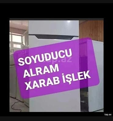 Soyuducu ve paltar yuyan alışı satşı etraflı şekilerin prablemlerini