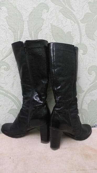 cəkmə: Çəkmə, Massimo Dutti, Ölçü: 38, rəng - Qara, İşlənmiş — 3